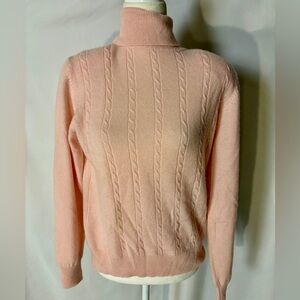Vintage 100% Cashmere Sweater Woodward Shop Sz Large
